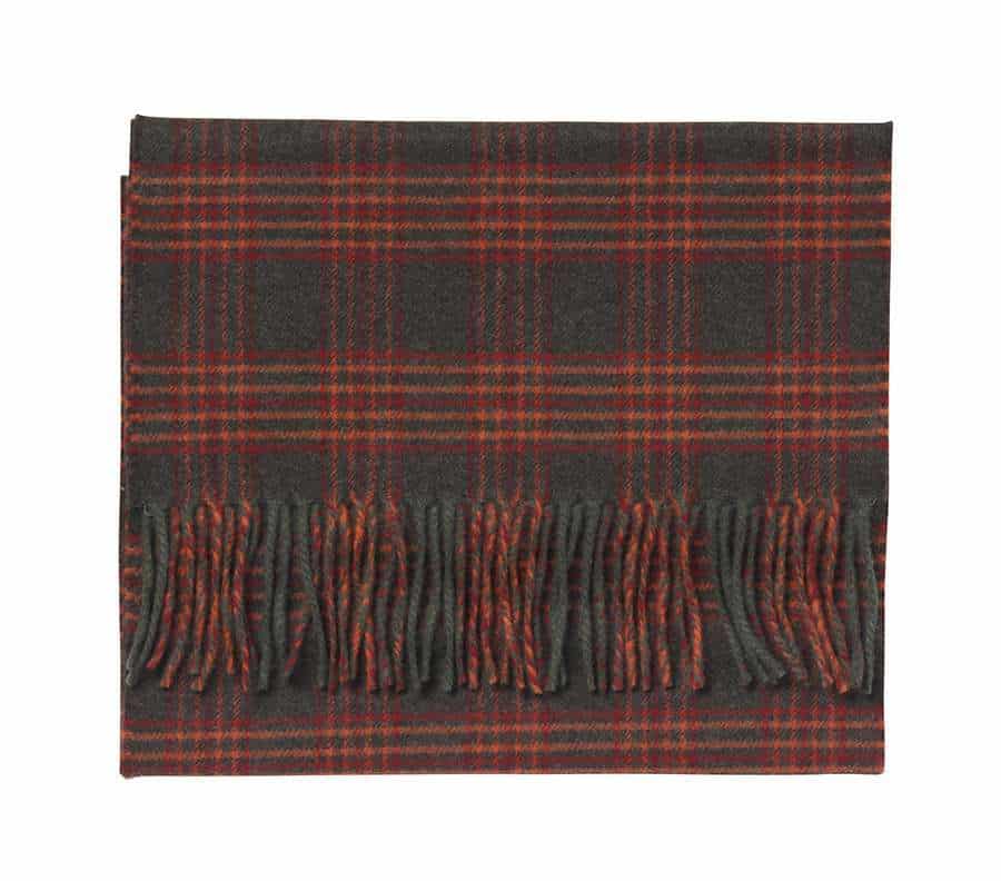 Laksen Sporting <br> Clyde tørklæde Lambswool Angora