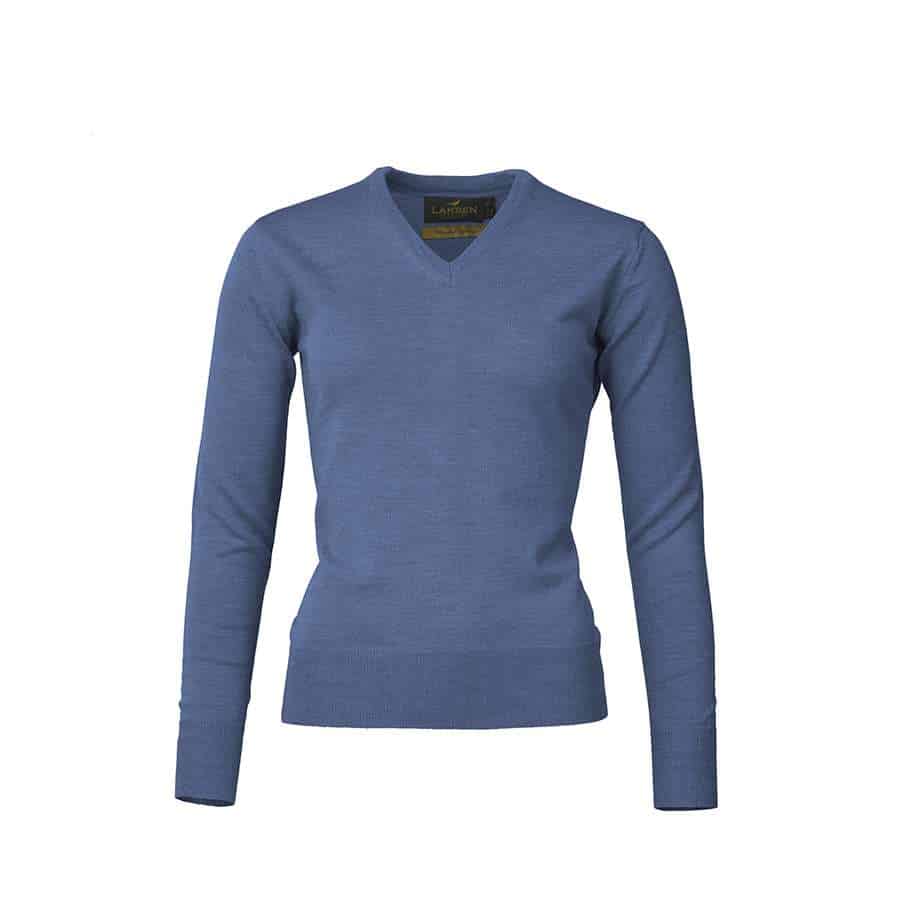 Laksen Sporting <br> Carnaby V Neck Demin