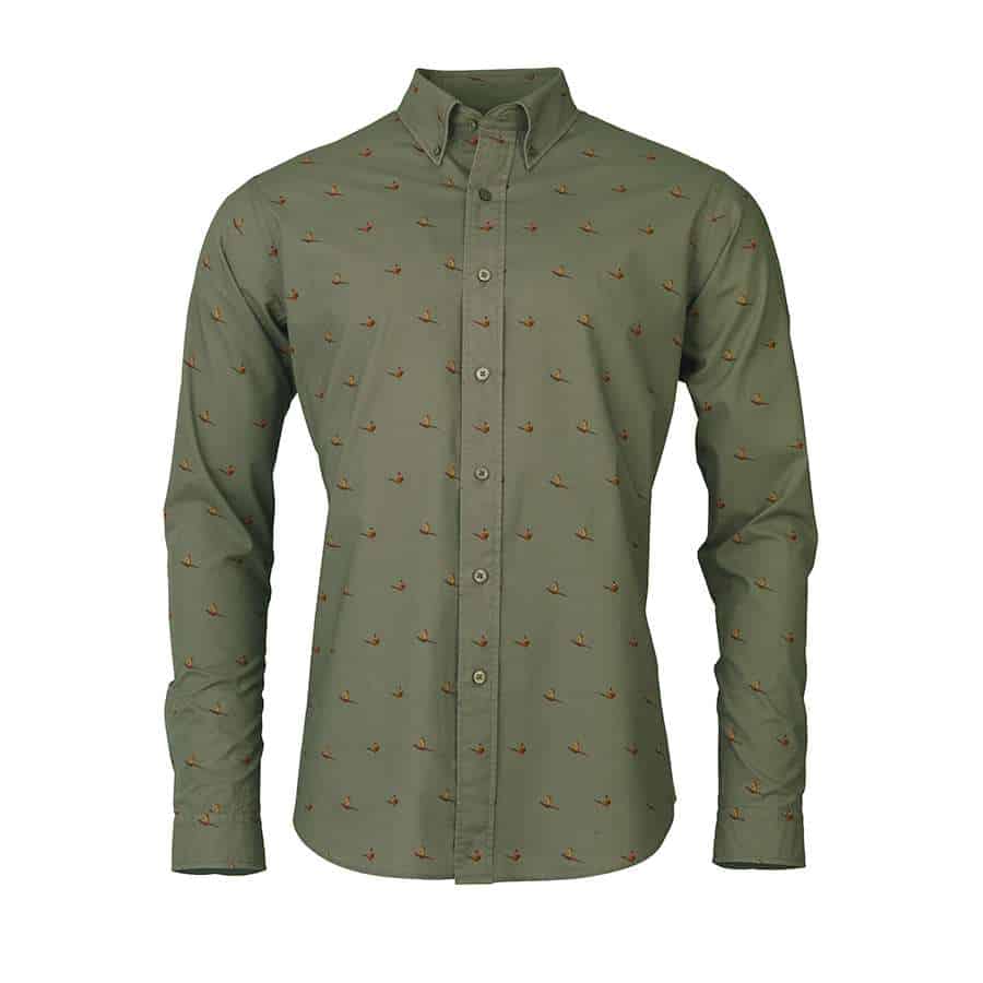 Laksen Sporting <br> Flush Shirt Forest Green