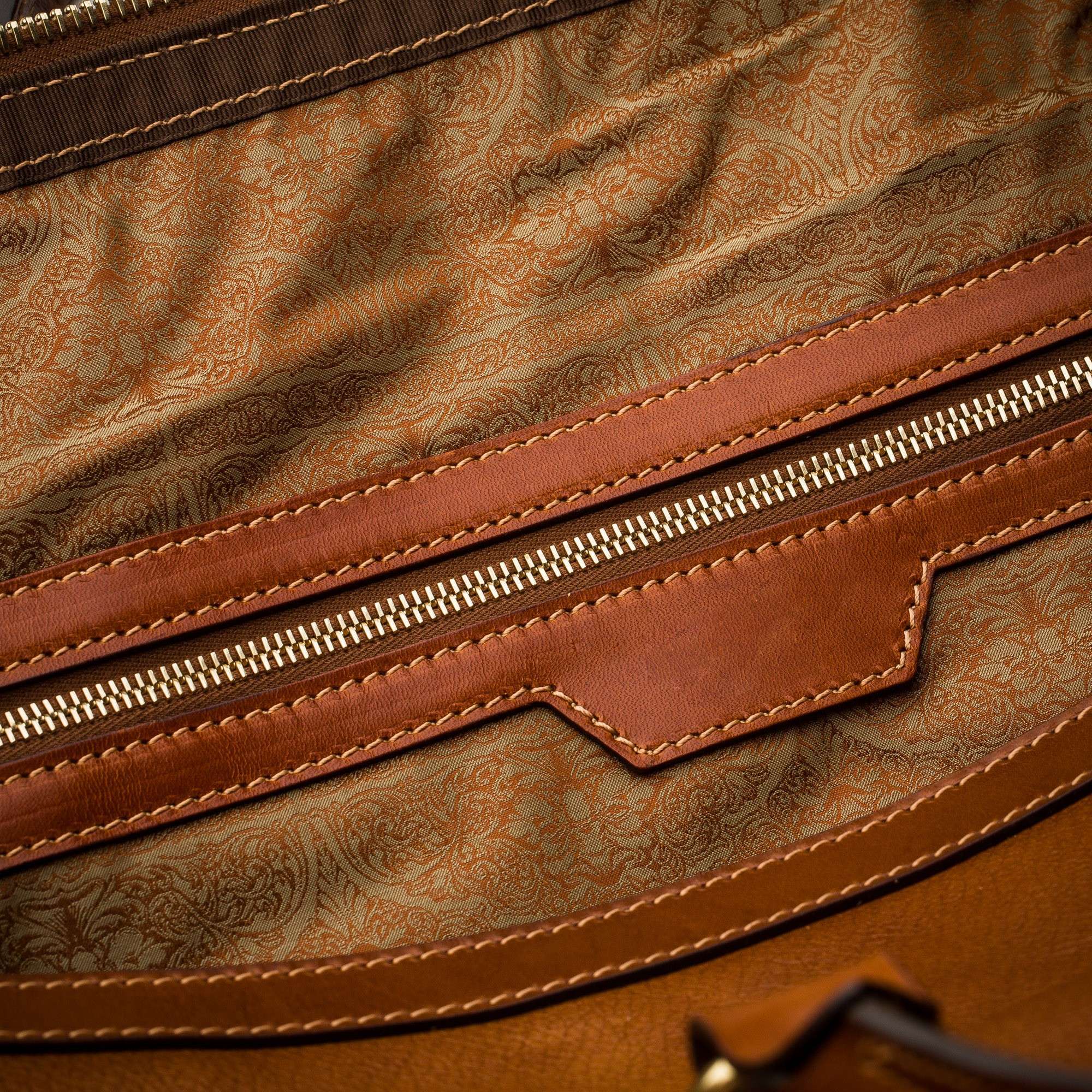 Westley Richards <br> Sutherland Bag, Medium - Mid Tan - Image 7