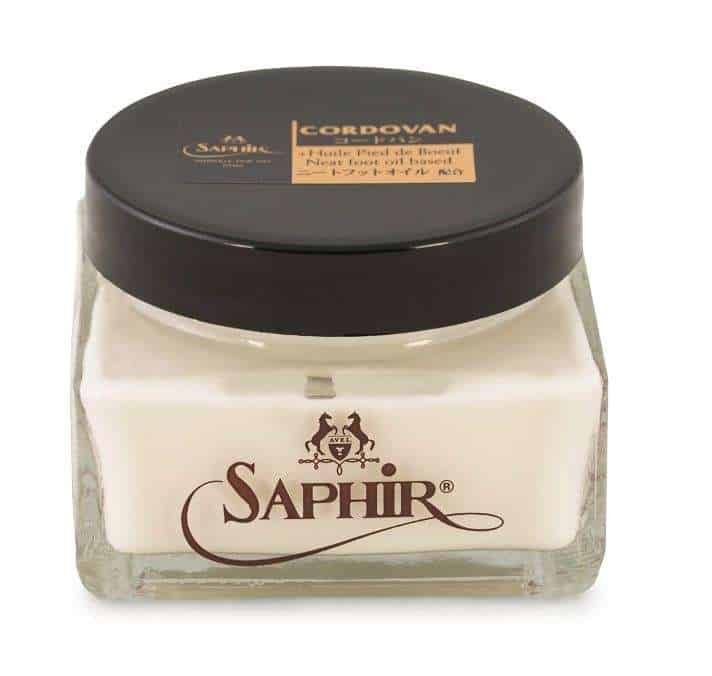 Saphir Cordovan Creme Natural 75 ml Glass