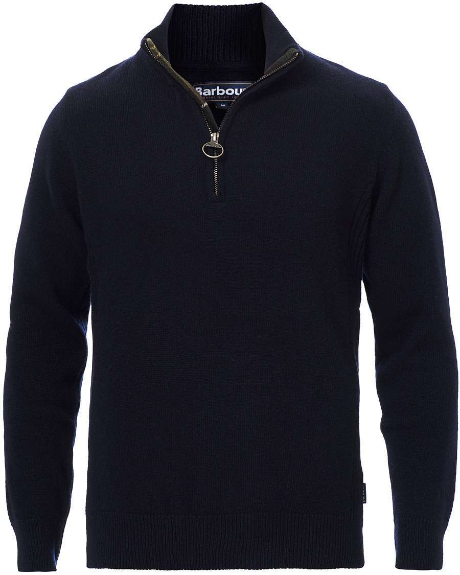 Barbour Holden Half Zip Navy