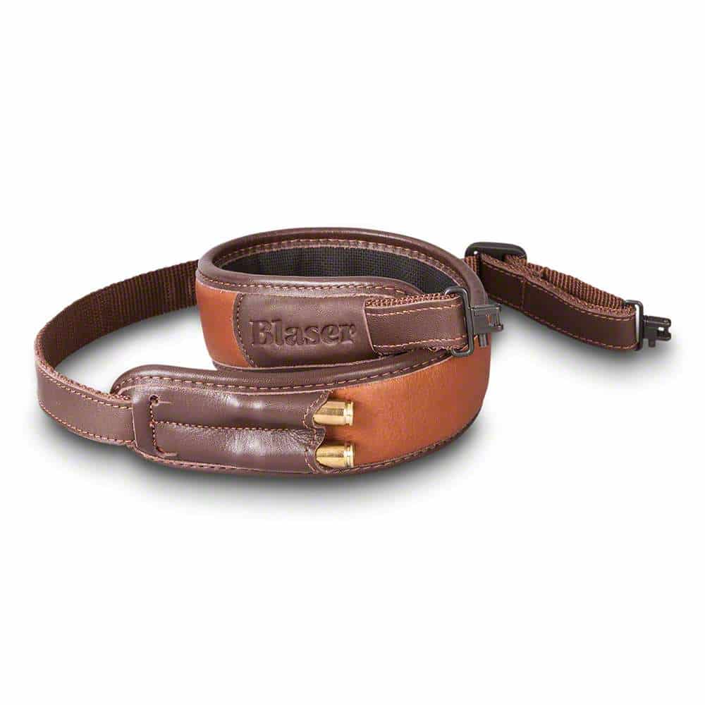 Blaser <br> rifle sling leather brown