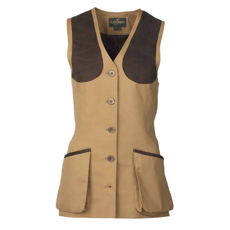 Laksen Sporting <br> Cottonwoods Lady Beauly Skydevest – Kamel