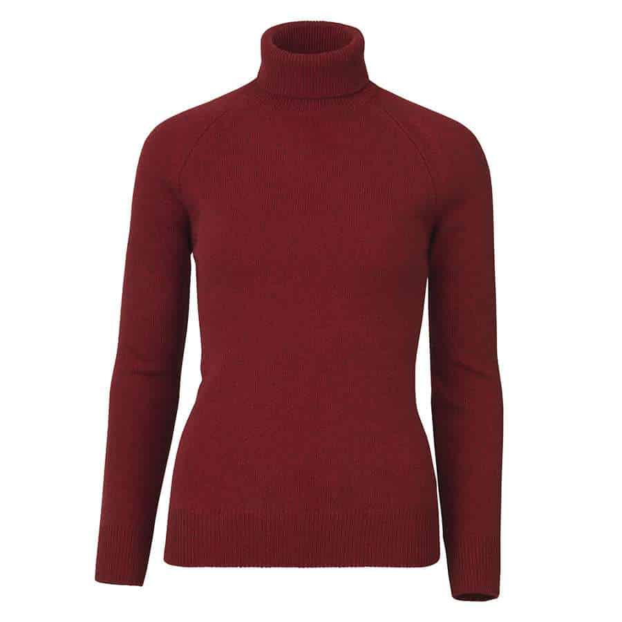 Laksen Sporting <br> Lady Westminster Roll Neck Wine