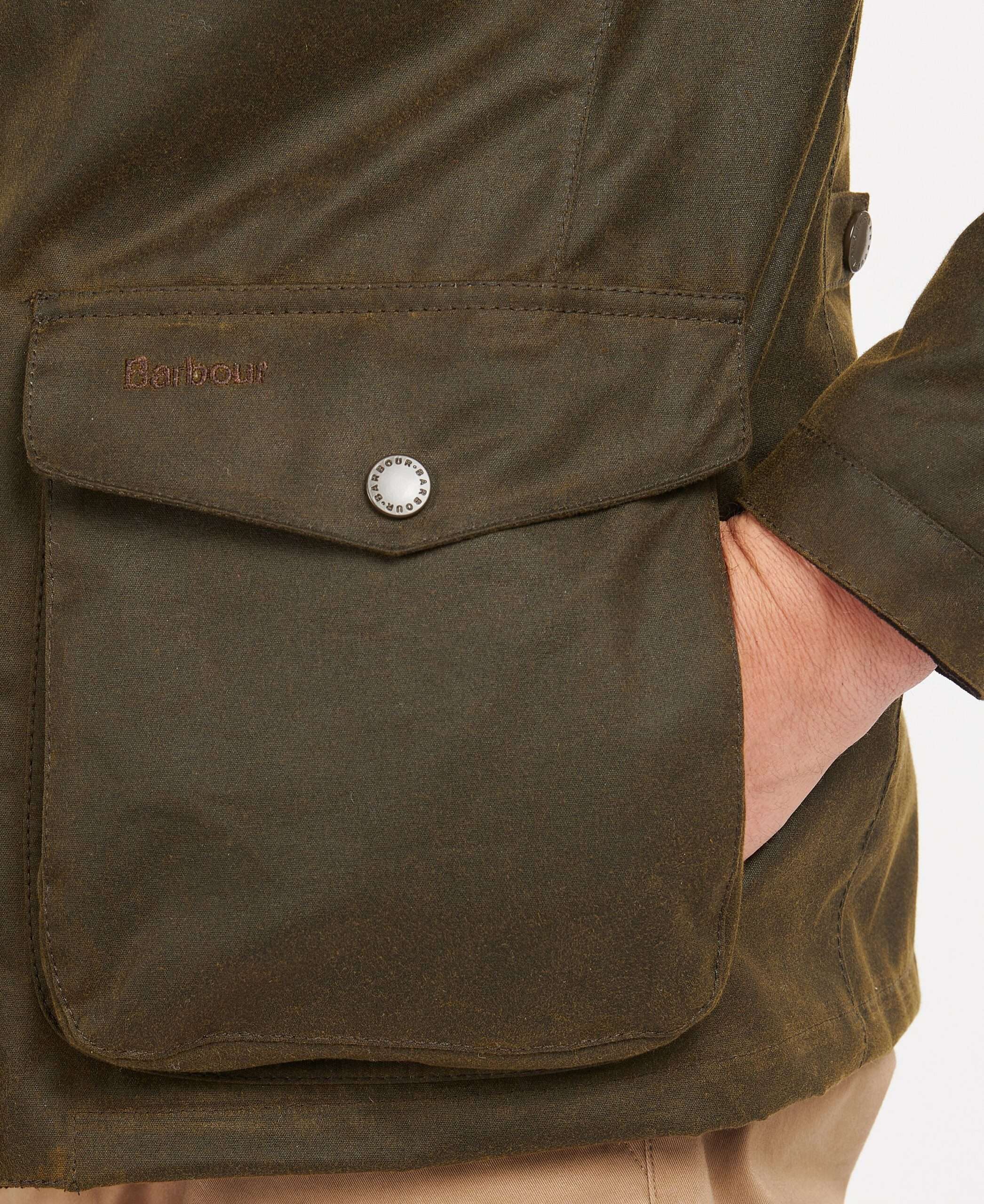 Barbour <br> Ogston Vokset jakke - Billede 2