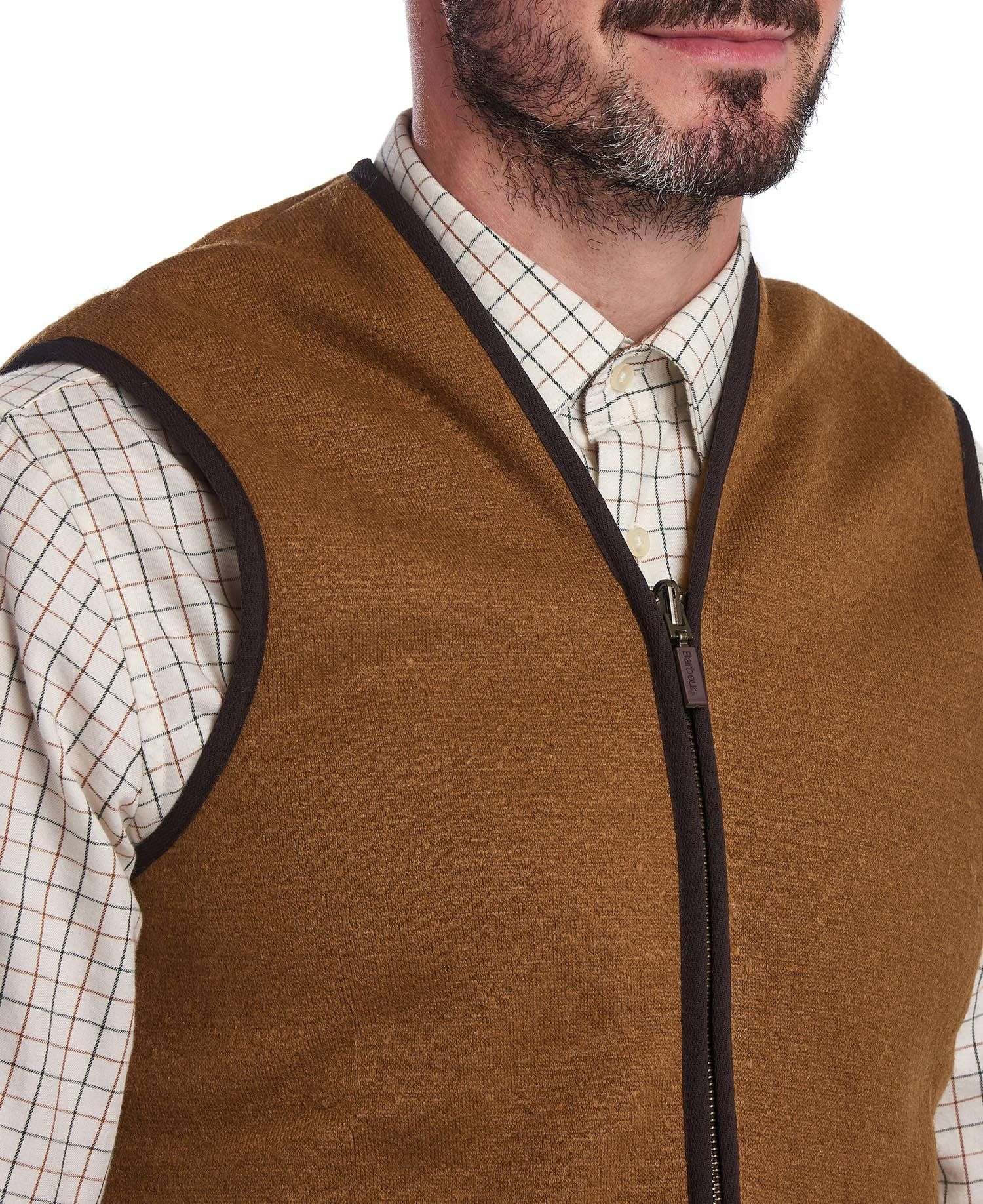 Barbour <br> Warm Pile Waistcoat Zip-In Liner - Image 3