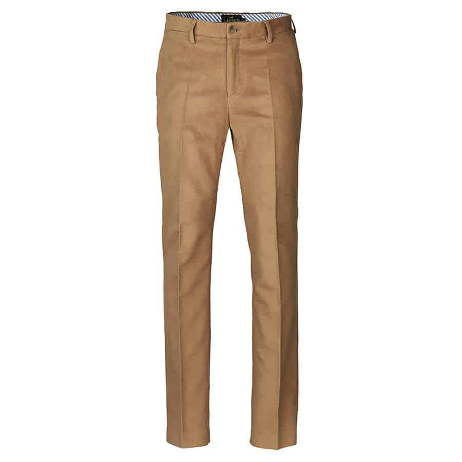 Laksen Sporting <br> Belgravia Moleskin Trousers Camel