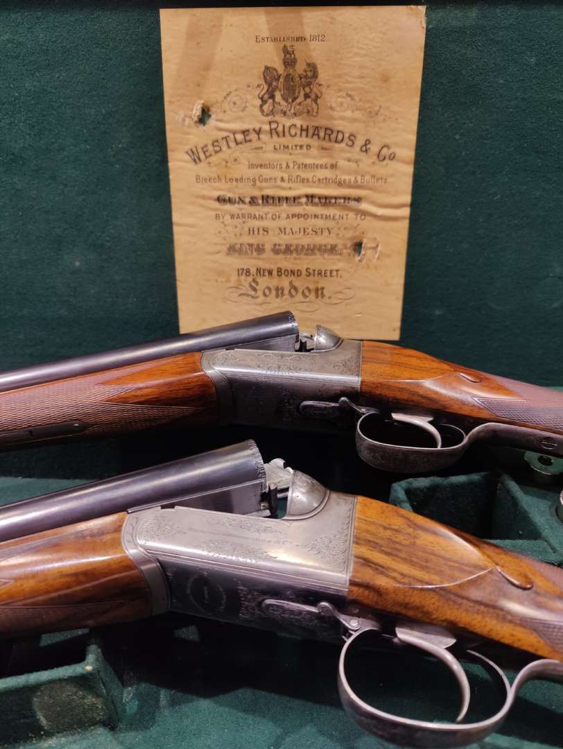 Westley Richards 12 Bore Drop Lock-par