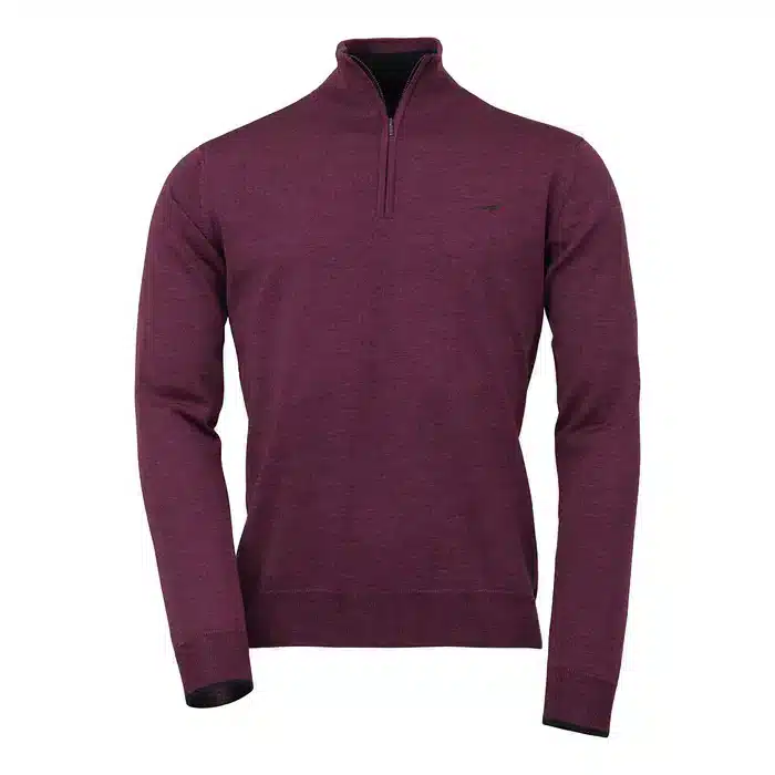 Laksen Sporting <br> Norfolk Zip Neck Heather
