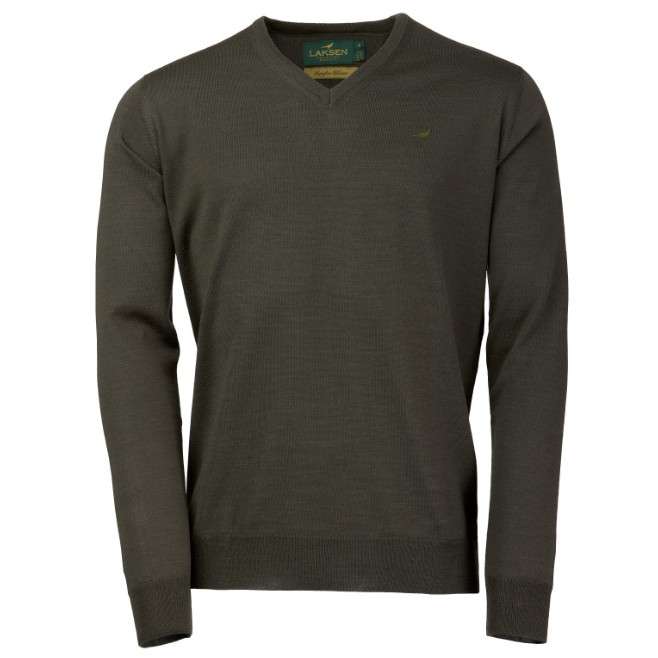 Laksen Sporting <br> Sussex V-neck Olive