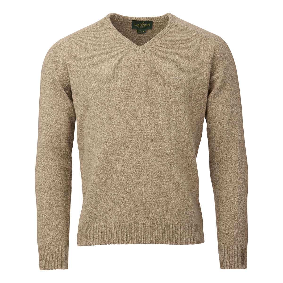 Laksen Sporting <br> Trent v-neck Camel