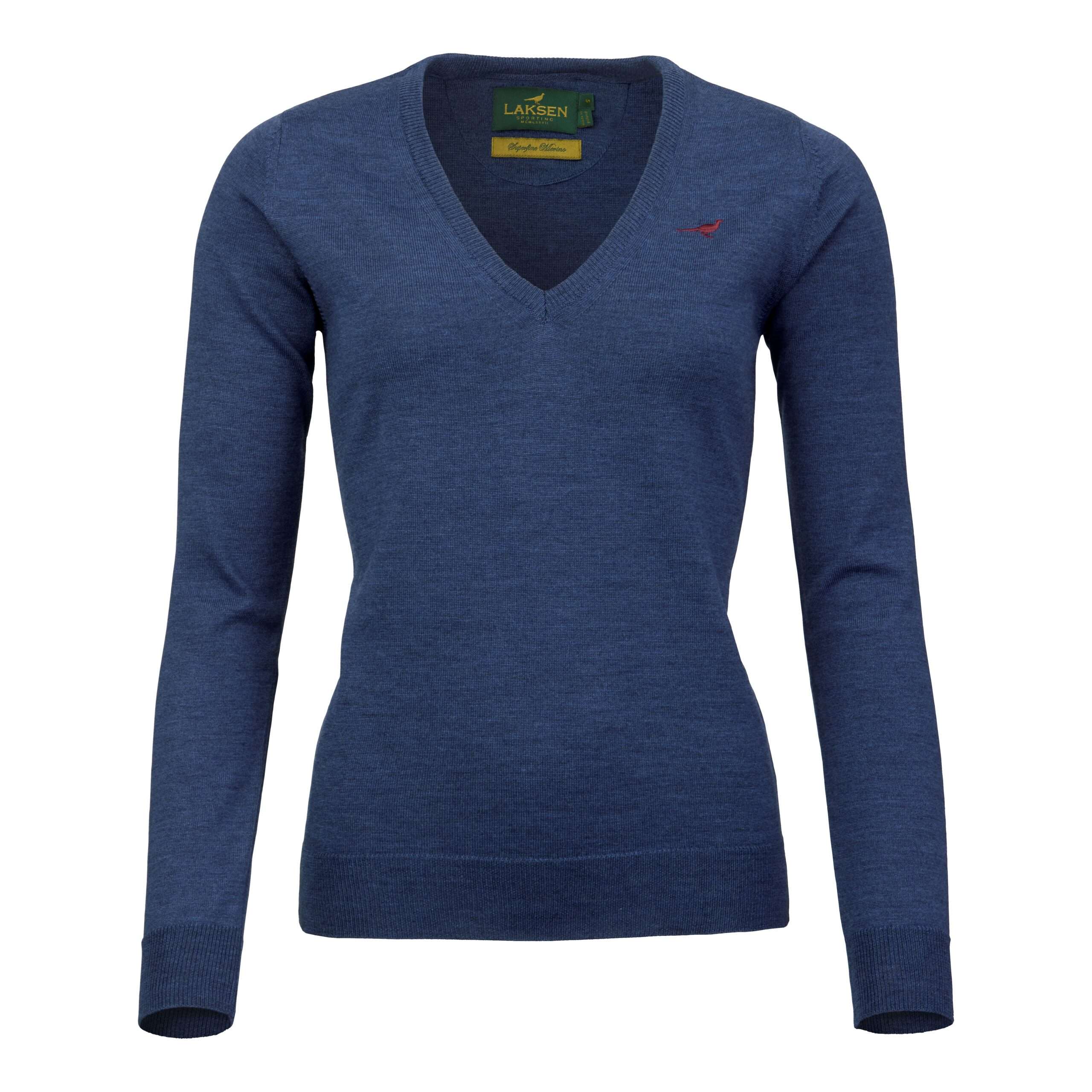 Laksen Sporting <br> Camilla V-Neck Corn Blue