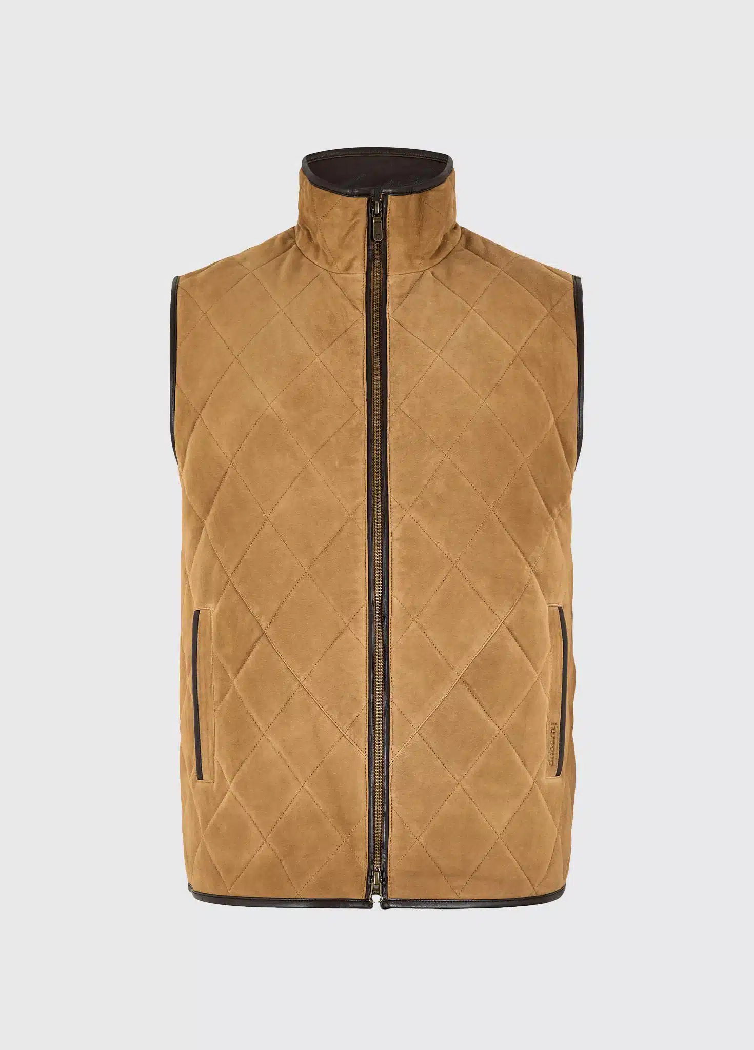 Dubarry <br> Bellamont Suede Gilet Tan