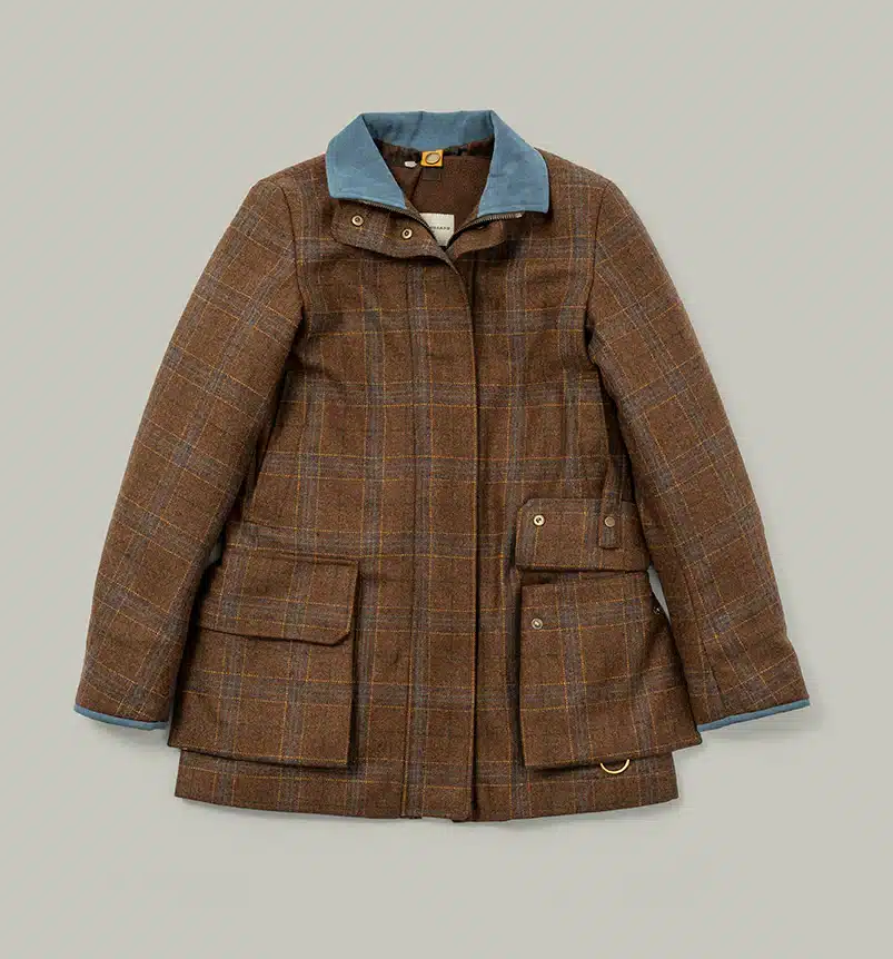 H&H <br> Highgrove Ladies Shooting Coat - House Tweed