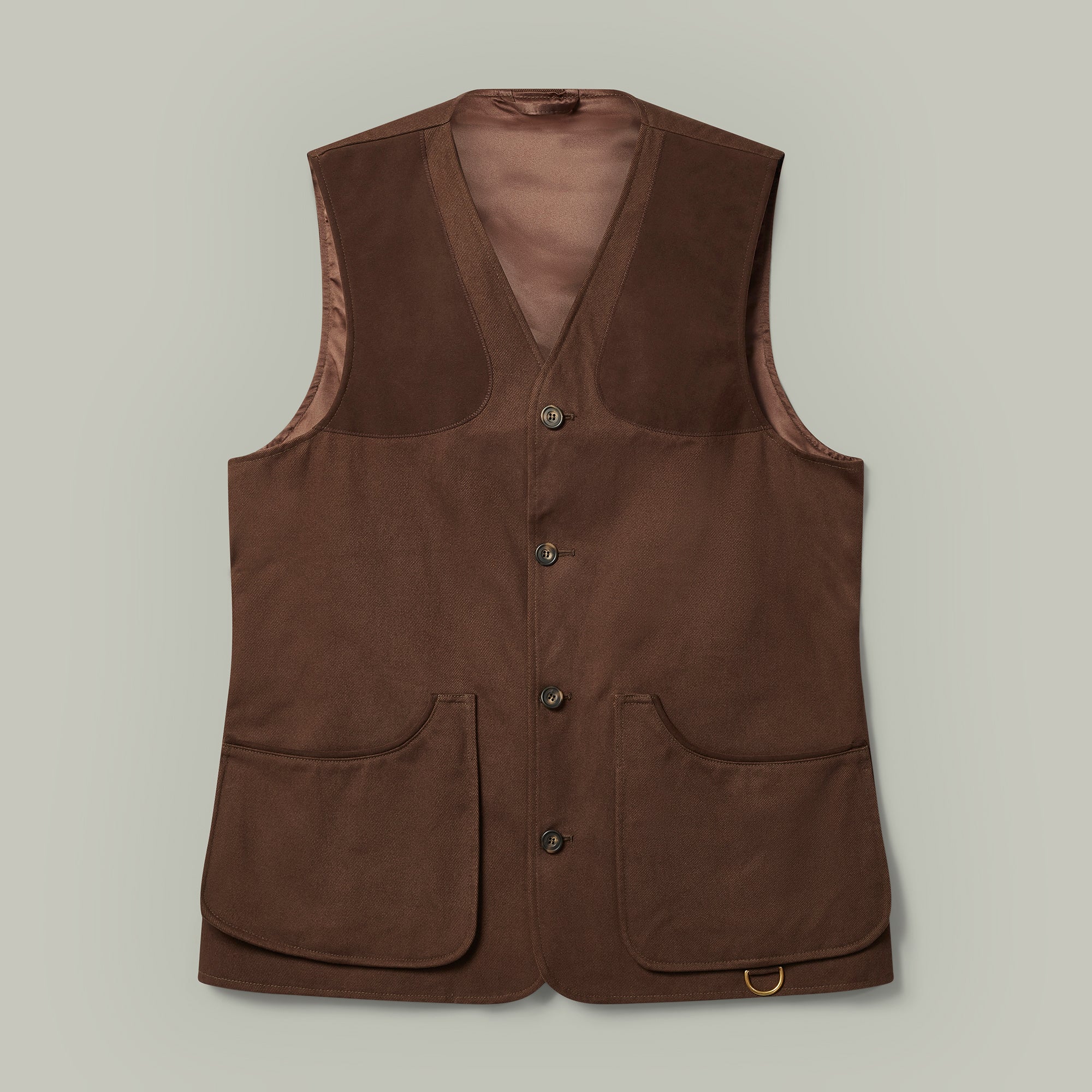 H&H <br> Northwood Cotton Shooting Vest - Hunter Green