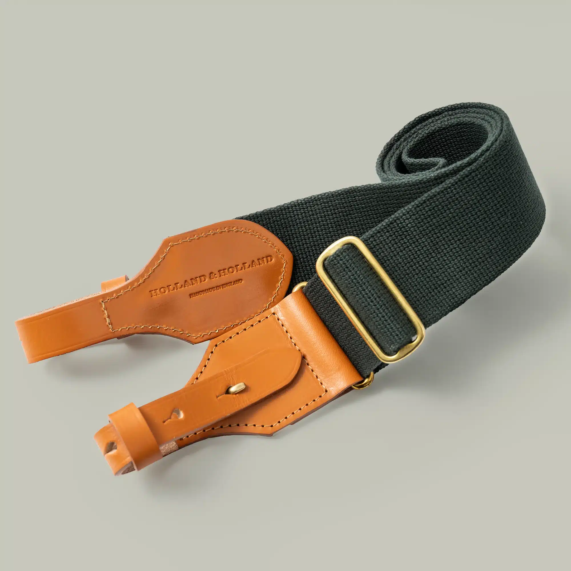 H&H <br> Northwood Canvas & Leather Rifle Sling - Image 2