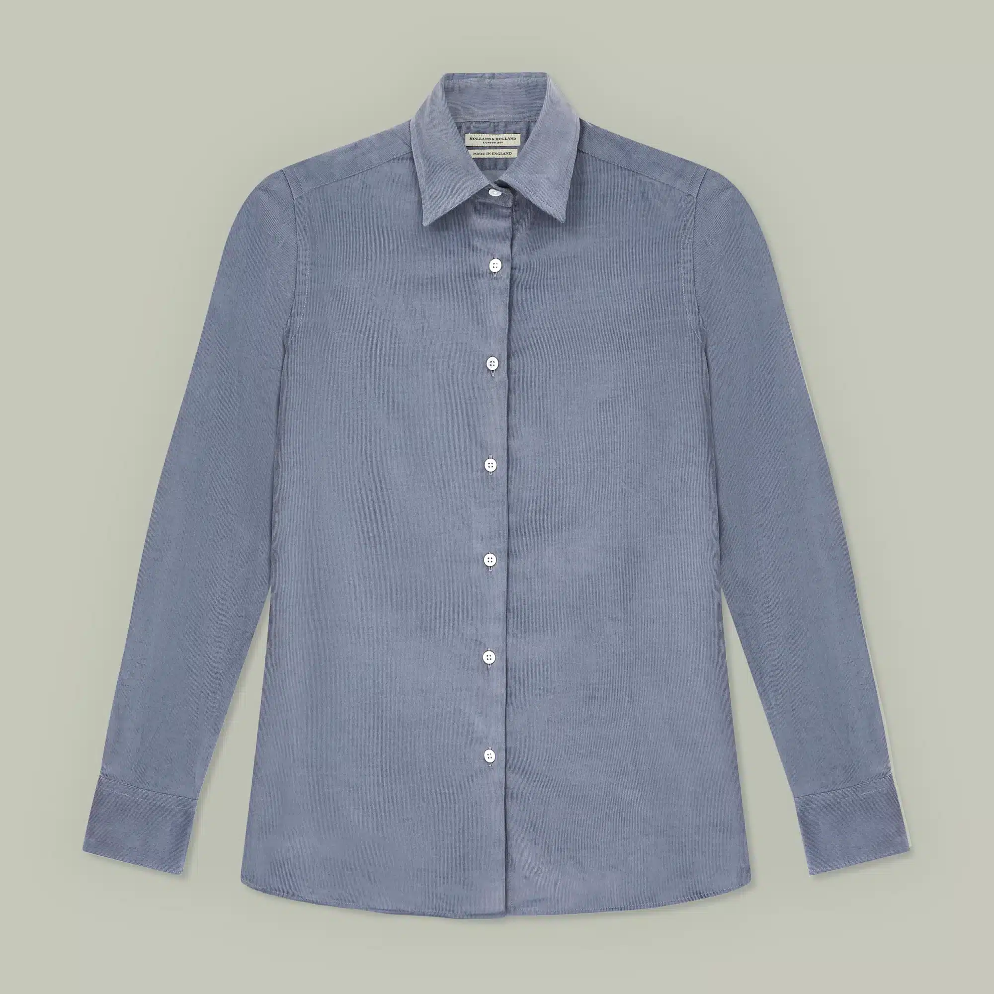 H&H <br> Northwood Ladies Brushed Cotton Shirt - Aqua