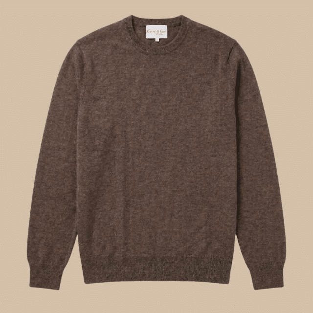 G&G The Cashmere Crewneck Grey Marl