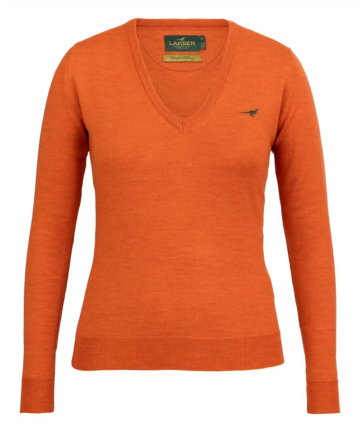 Laksen Sporting <br> Camilla V-Neck Orange